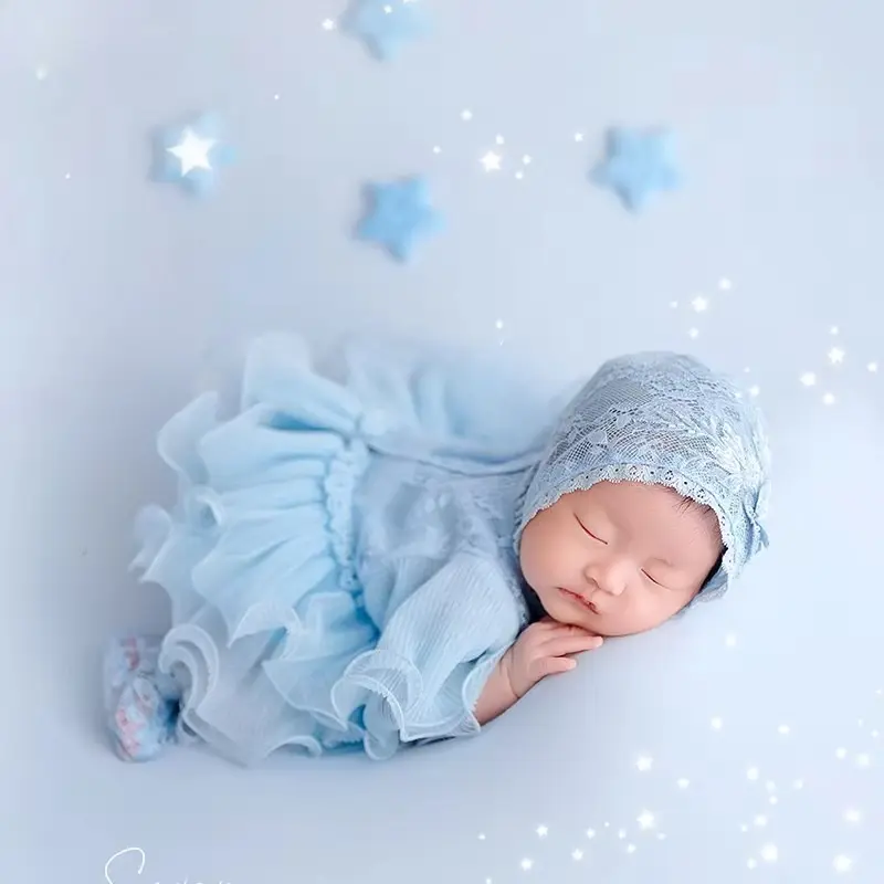 Blue Posing Horse Theme Set - Newborn Photography Props - Image 4
